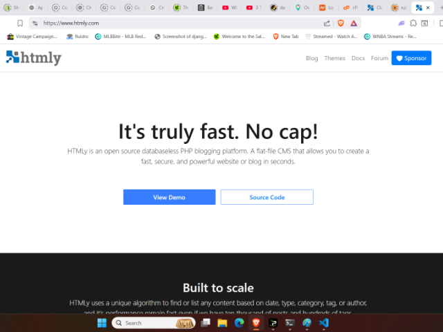 HTMLy Blog Application Setup